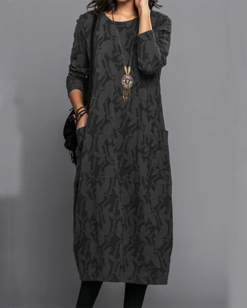 Nydia | Full Belly Coverage Maxi Dress