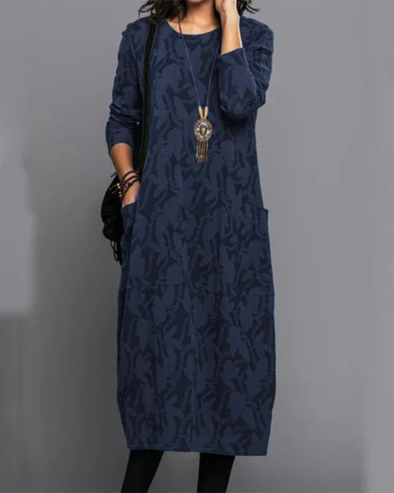 Nydia | Full Belly Coverage Maxi Dress