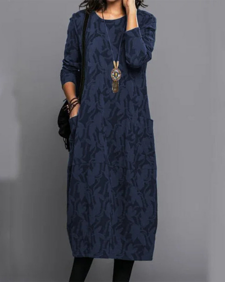 Nydia | Full Belly Coverage Maxi Dress