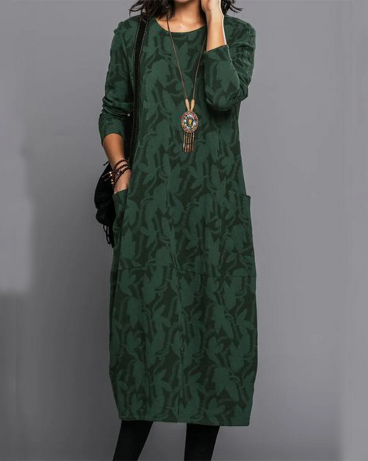 Nydia | Full Belly Coverage Maxi Dress