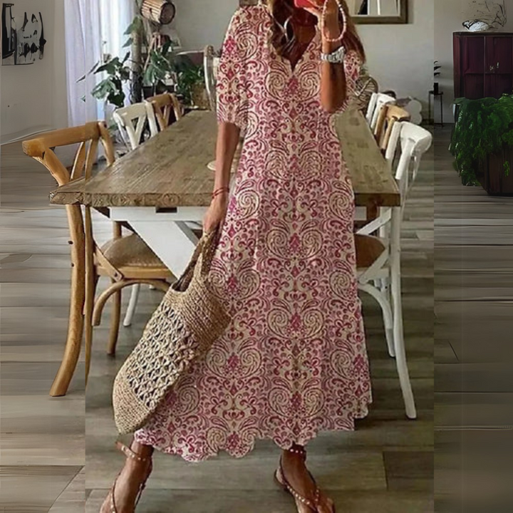 Dianna | Boho Tummy Coverage Dress