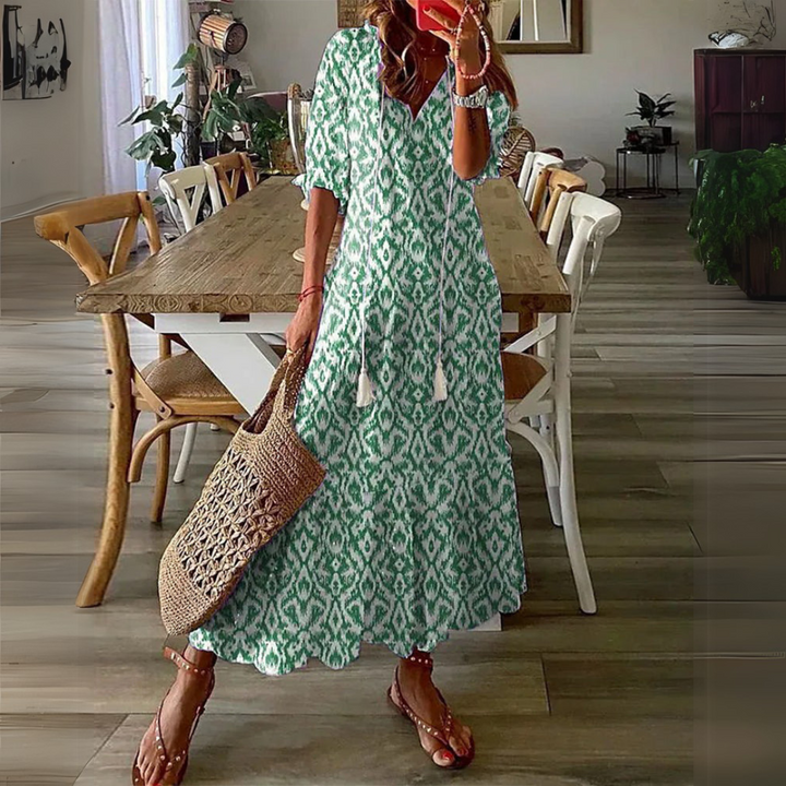 Dianna | Boho Tummy Coverage Dress