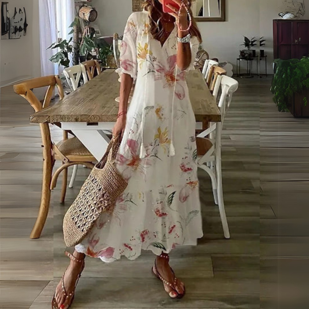 Dianna | Boho Tummy Coverage Dress