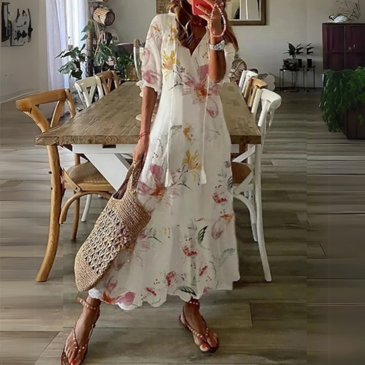 Dianna | Boho Tummy Coverage Dress