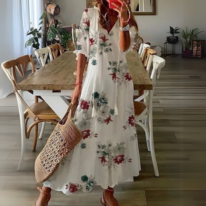 Dianna | Boho Tummy Coverage Dress