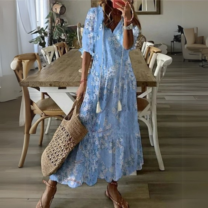 Dianna | Boho Tummy Coverage Dress