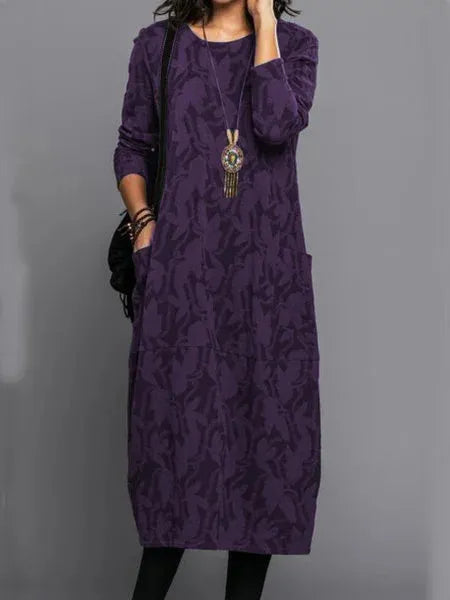Nydia | Full Belly Coverage Maxi Dress